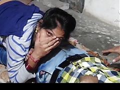 Very cute sexy Indian housewife husband and wife enjoy sex